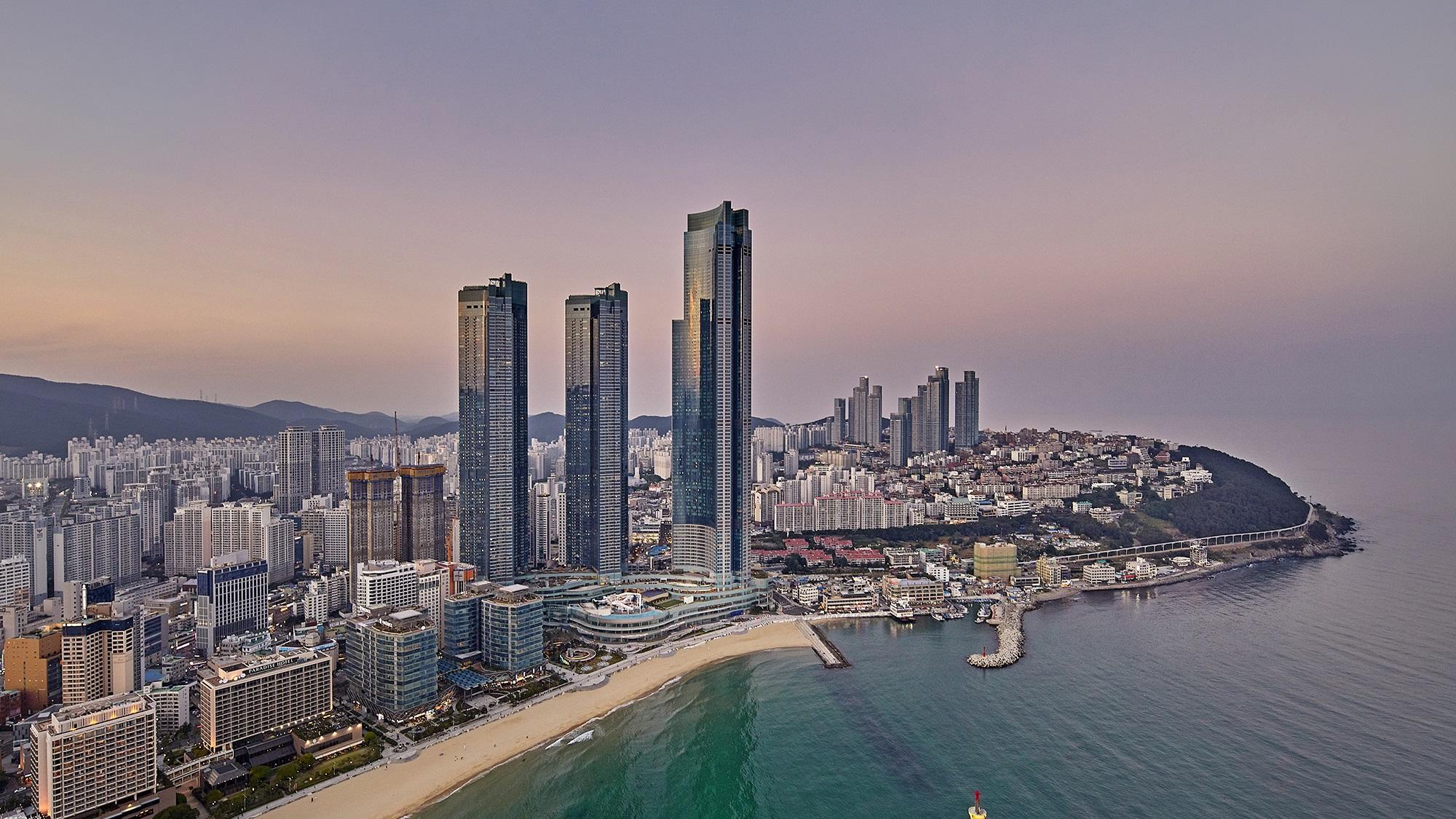 Signiel Busan Buitenkant foto